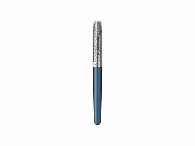 Ручка-роллер Parker Sonnet Premium Refresh BLUE CT, стержень: F, цвет чернил: black, в подарочной упаковке