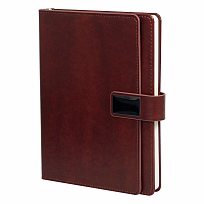 Ежедневник Alfa Brandy Business Edition B5 коричневый, в подарочной коробке