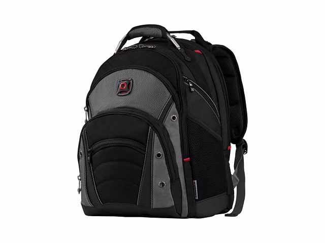 Рюкзак Synergy WENGER 16'', черный/серый, полиэстер/ПВХ, 36 x 26 x 46 см, 26 л Рюкзак Synergy WENGER 16'', черный/серый, полиэстер/ПВХ, 36 x 26 x 46 см, 26 л