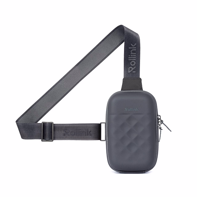 Дорожная сумочка Rollink Mini Bag Go 19,5x12x6 см, серая Дорожная сумочка Rollink Mini Bag Go 19,5x12x6 см, серая