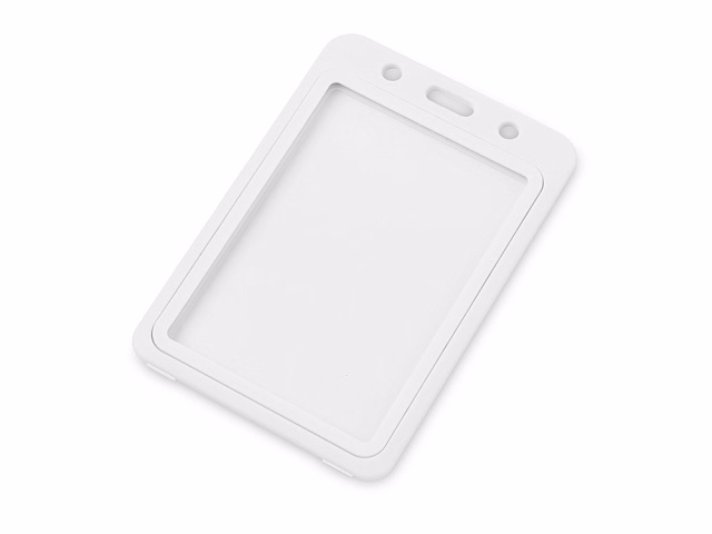 Держатель для бейджа Haven Transparent, белый