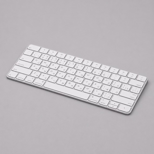 Беспроводная клавиатура Air Keyboard для MAC, Windows, 500 мАч, алюминий, белый, Deppa Беспроводная клавиатура Air Keyboard для MAC, Windows, 500 мАч, алюминий, белый, Deppa