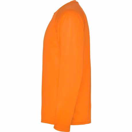 Спортивная футболка MONTECARLO L/S мужская, ФЛУОРЕСЦЕНТНЫЙ ОРАНЖЕВЫЙ XL