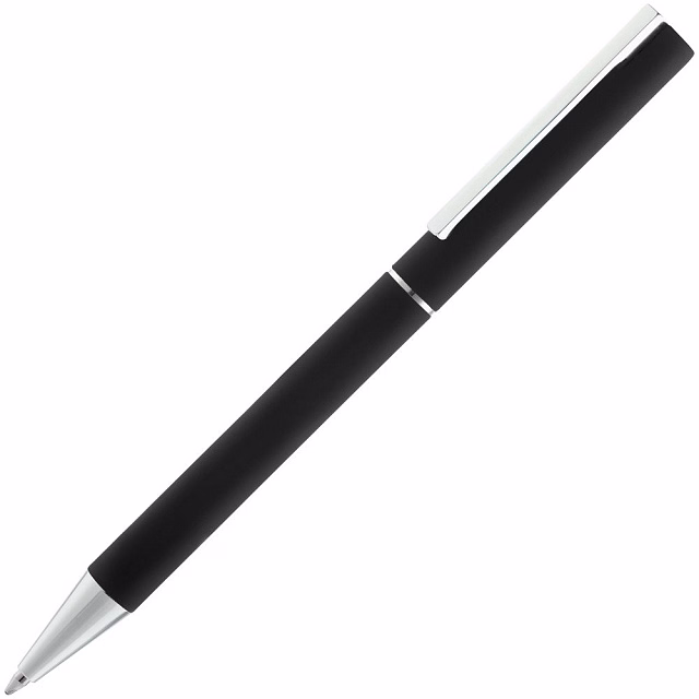 Ручка шариковая Blade Soft Touch, черная Ручка шариковая Blade Soft Touch, черная