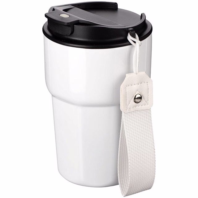 Термостакан Freshbrew, белый Термостакан Freshbrew, белый