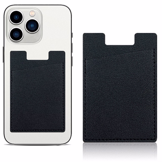 Держатель карт на телефоне SlimPocket, чёрный