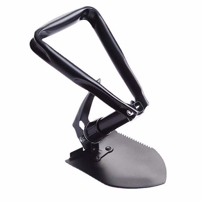 Лопата складная Multi Shovel Pro в чехле, чёрная