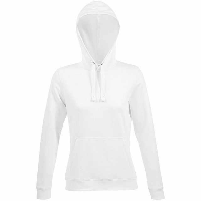 Толстовка женская Spencer Women, белая Толстовка женская Spencer Women, белая